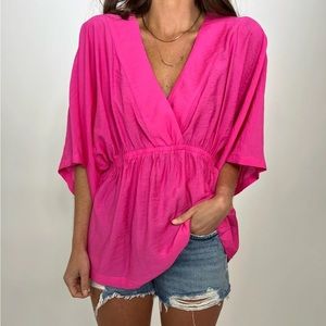 Daphne Hot Pink Top